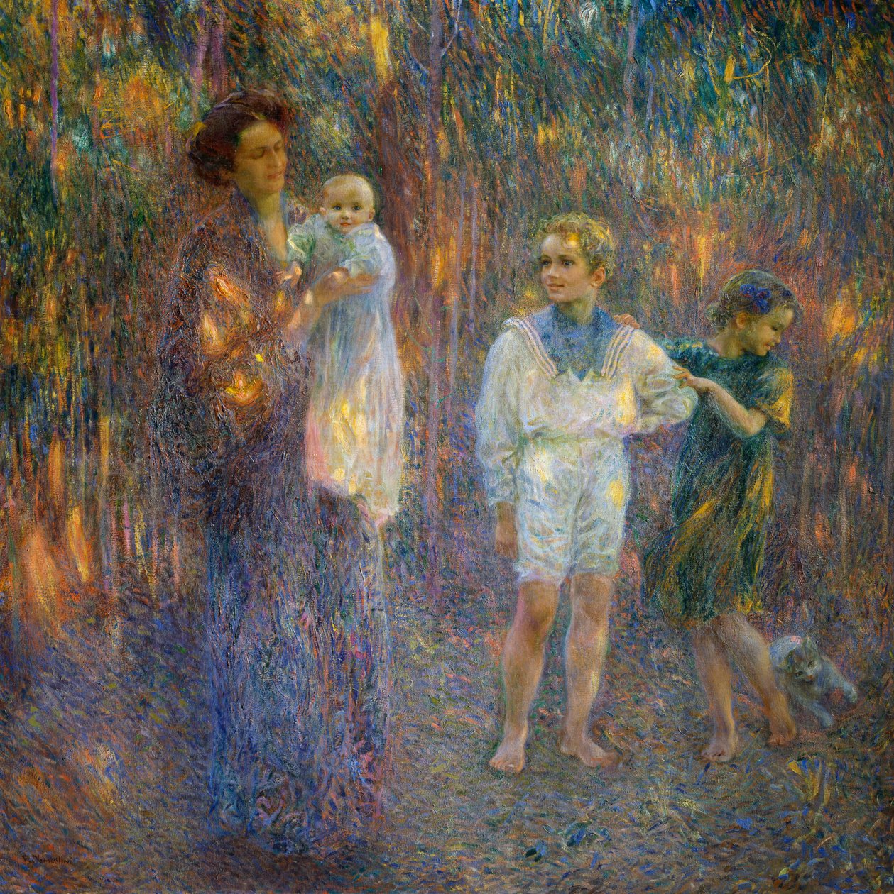 Yngre søster av Plinio Nomellini