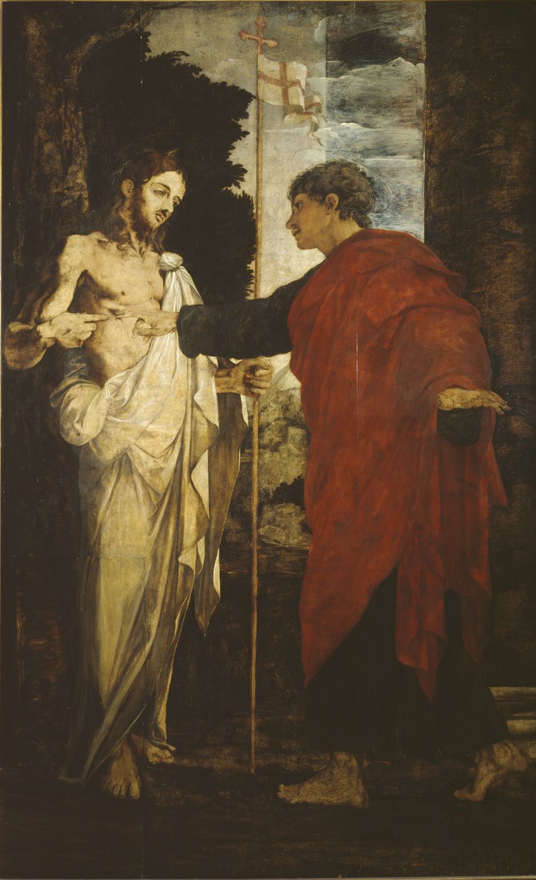 Tomas vantro, 1531-35 av Polidoro da Caravaggio