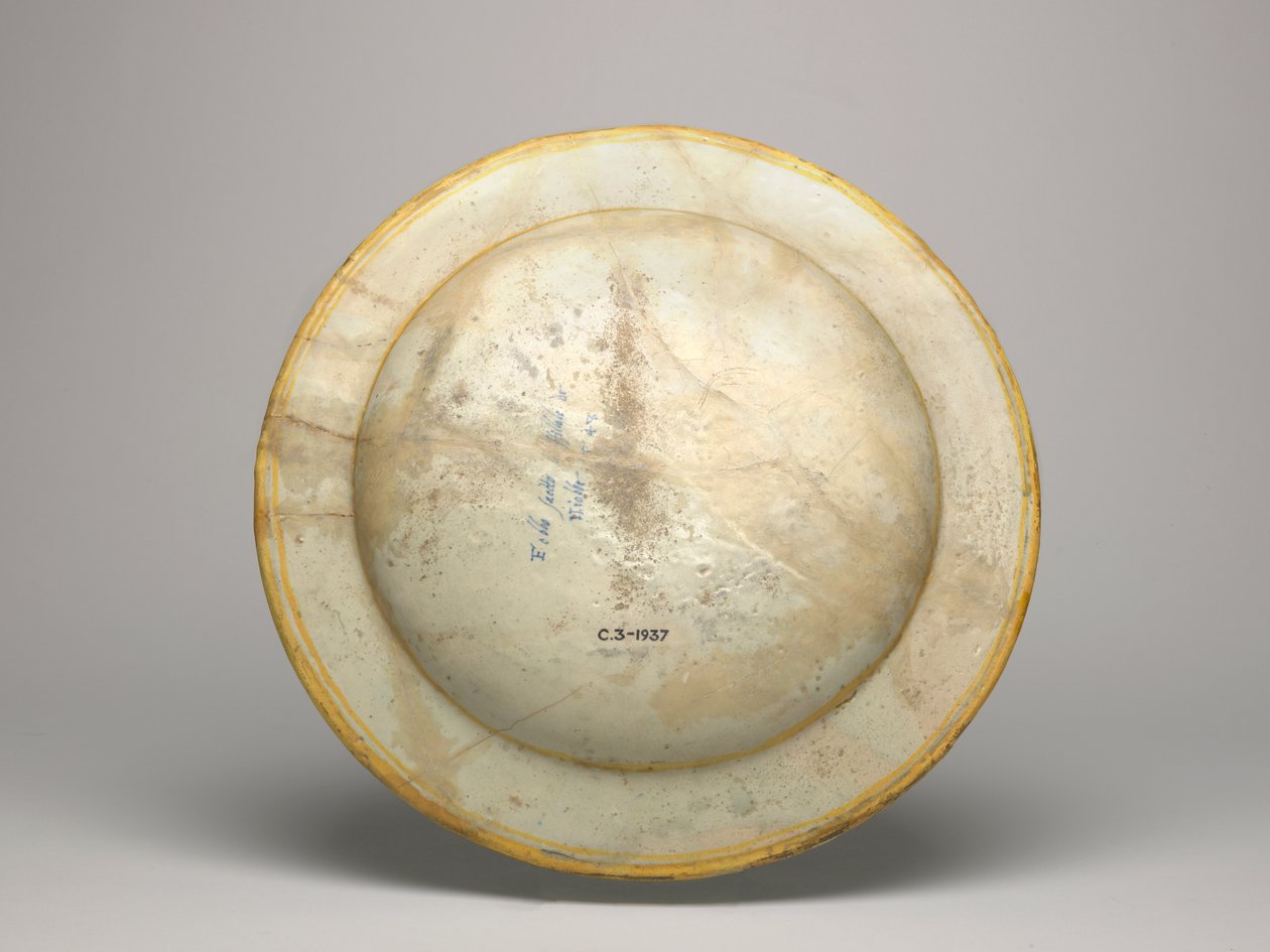 Maiolica-rett, Apollo dreper sønnene til Niobe av Polidoro da Caravaggio