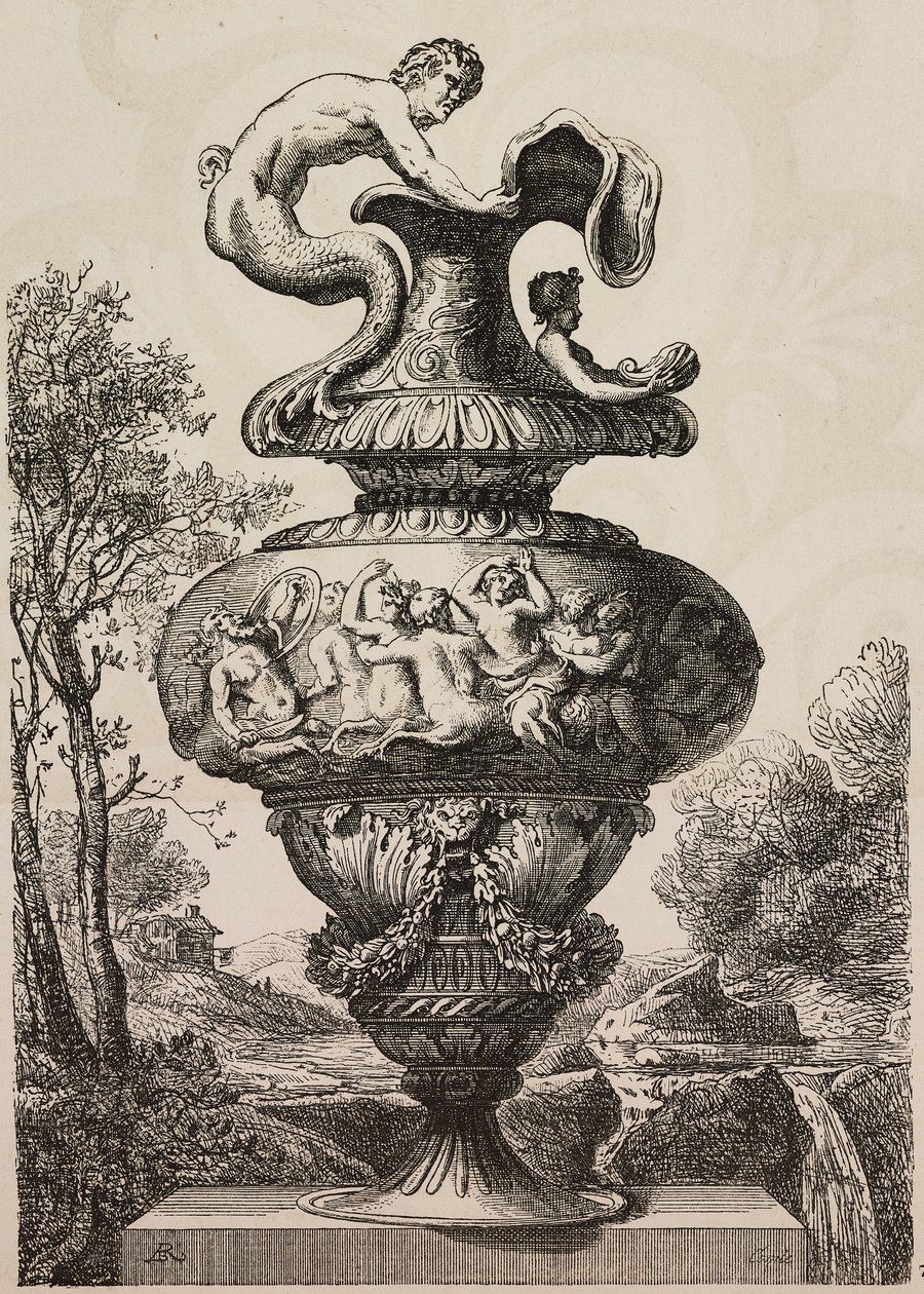 Vase malt av Polidoro da Caravaggio av Polidoro da Caravaggio