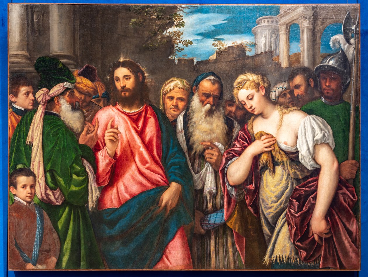 Kristus og horkvinnen av Polidoro da Lanciano