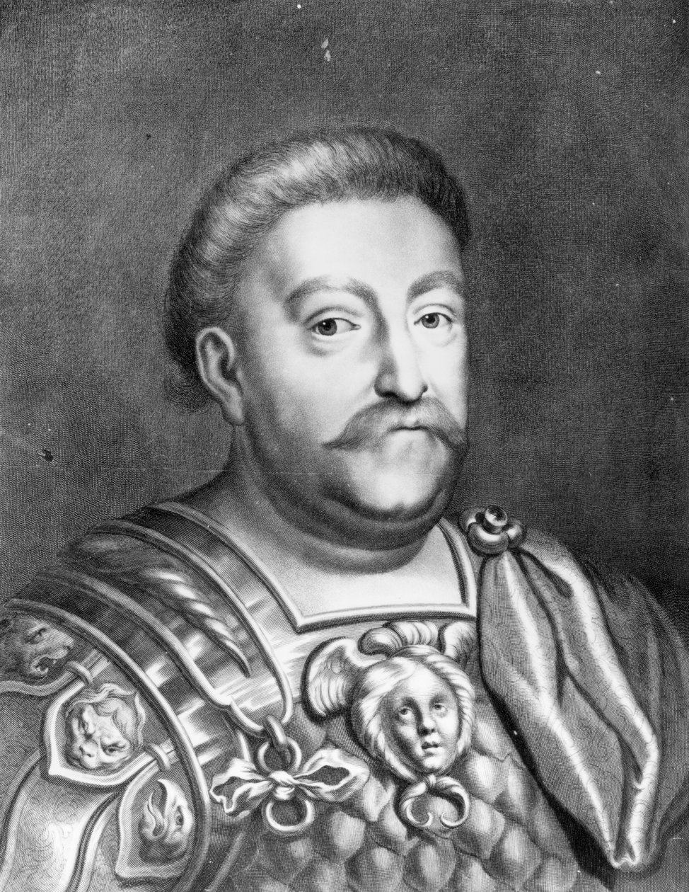 Portrett av John III Sobieski av Polish School