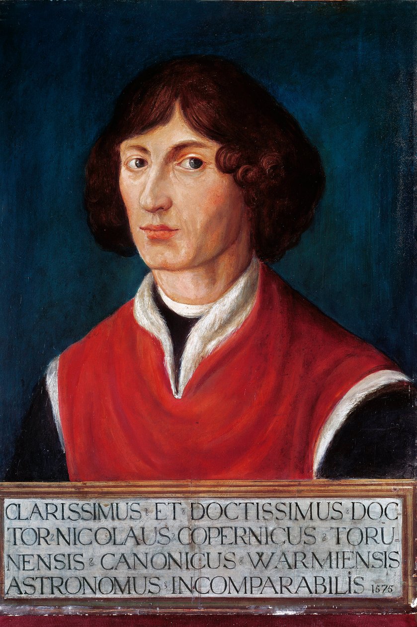 Portrett av Nicolas Copernicus av Polish School