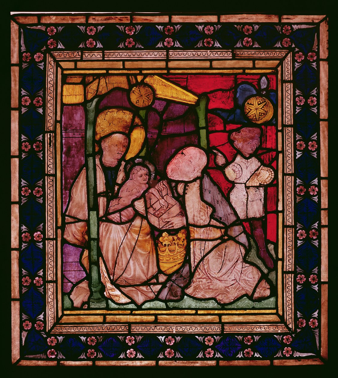 The Adoration of the Magi, 1430-40 av Polish School