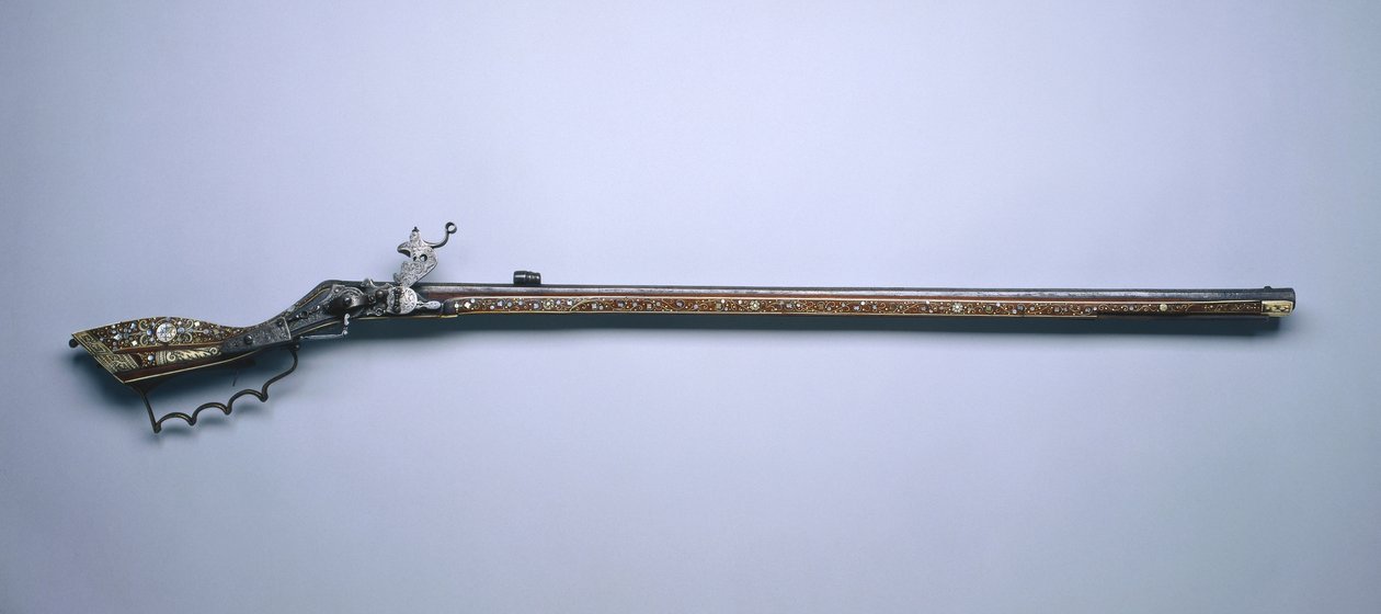 Tschinki, hjullåst jaktgevær, ca.1630-50 av Polish School