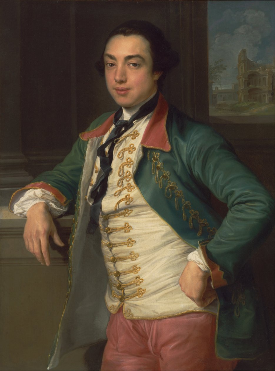 James Caulfeild, fjerde Viscount Charlemont Senere 1. jarl av Charlemont av Pompeo Batoni