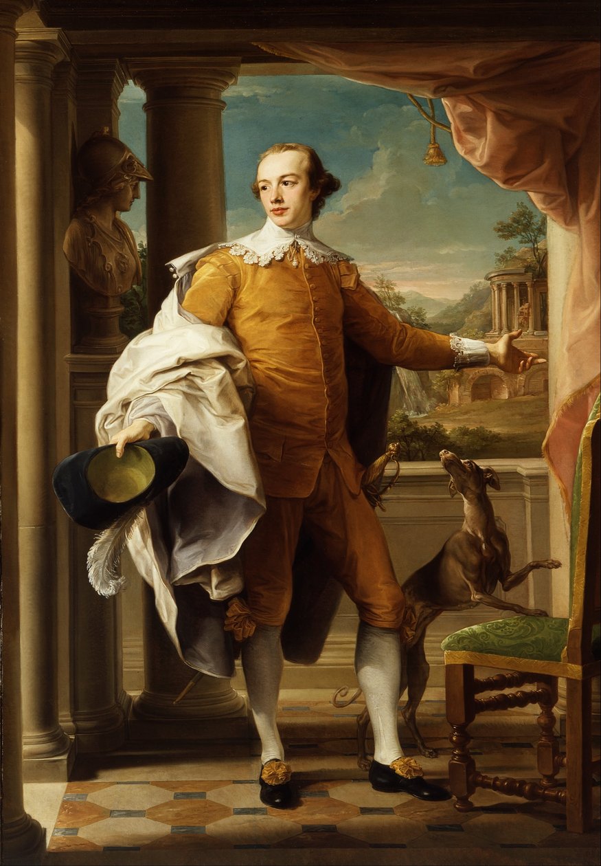 Portrett av Sir Wyndham Knatchbull-Wyndham av Pompeo Batoni