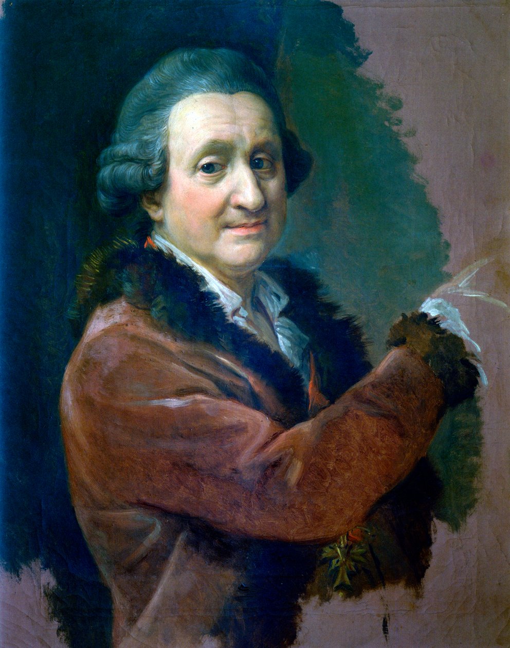 Selvportrett av Pompeo Batoni
