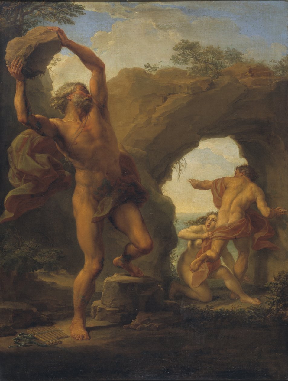 Acis og Galatea, 1761 av Pompeo Girolamo Batoni