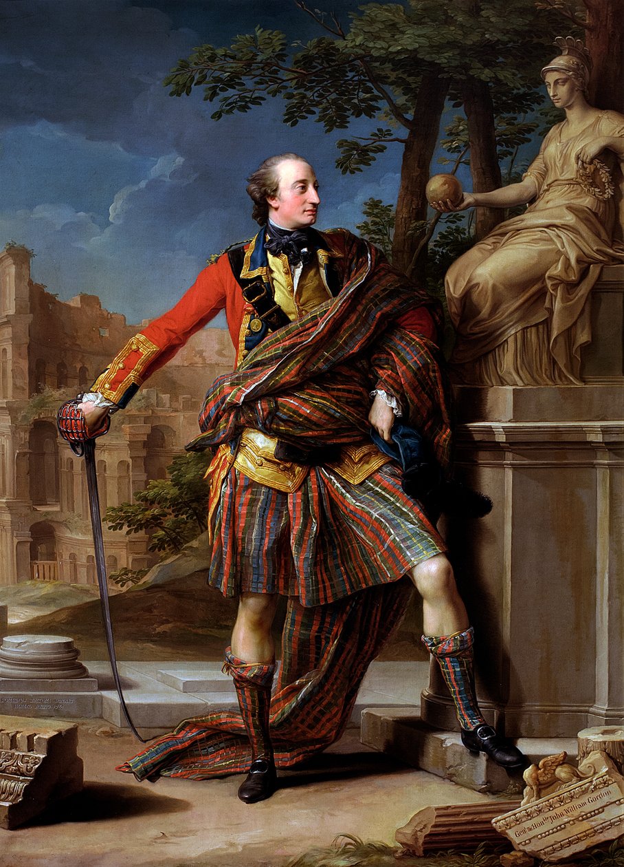 General William Gordon av Fyvie, 1766 (1736-1816) av Pompeo Girolamo Batoni