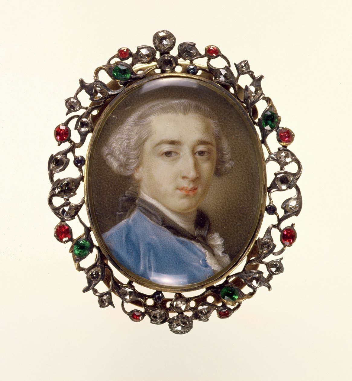 Miniatyrportrett av Richard Milles, ca. 1758 av Pompeo Girolamo Batoni