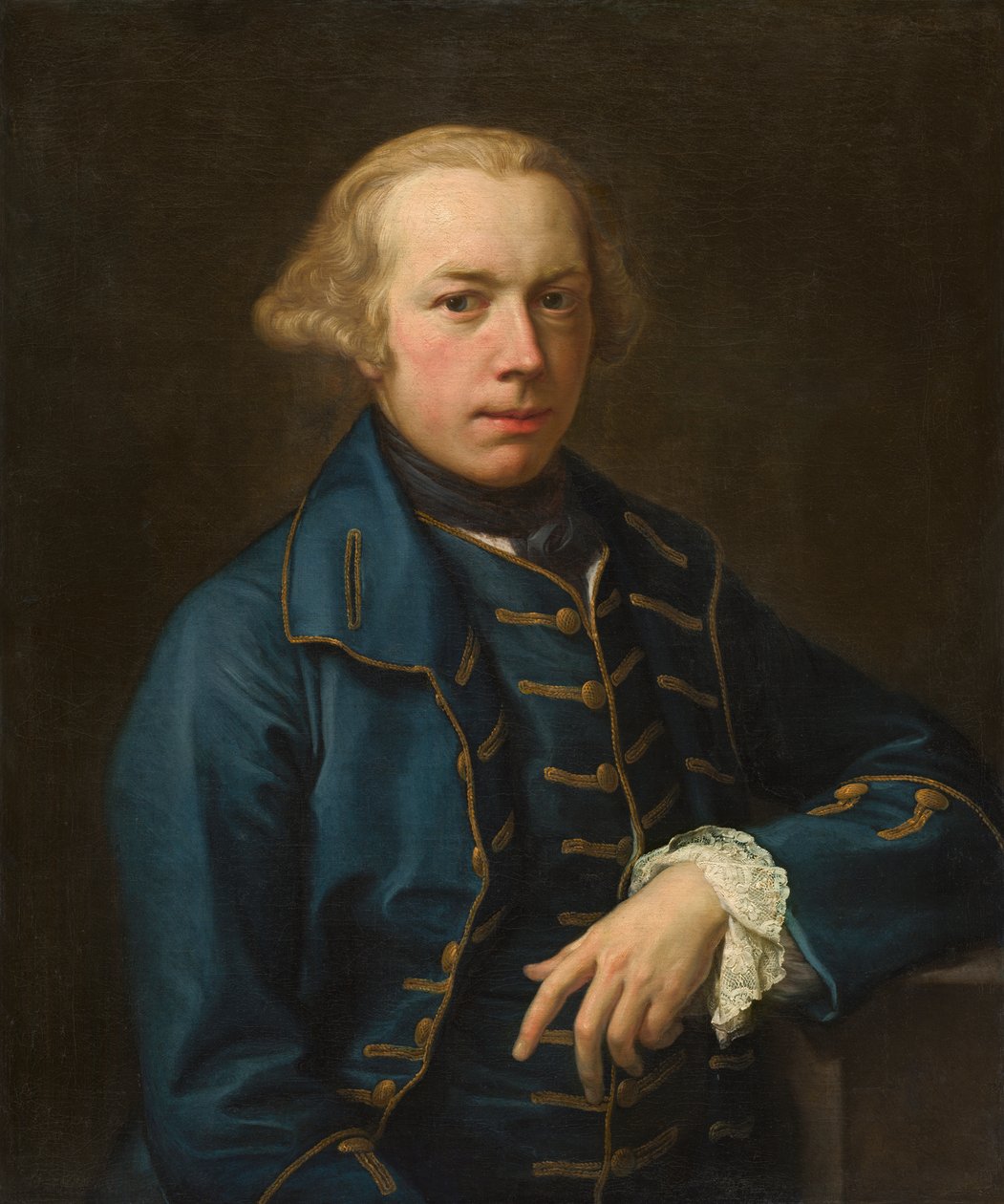 Portrett av en gentleman, ca. 1762 av Pompeo Girolamo Batoni