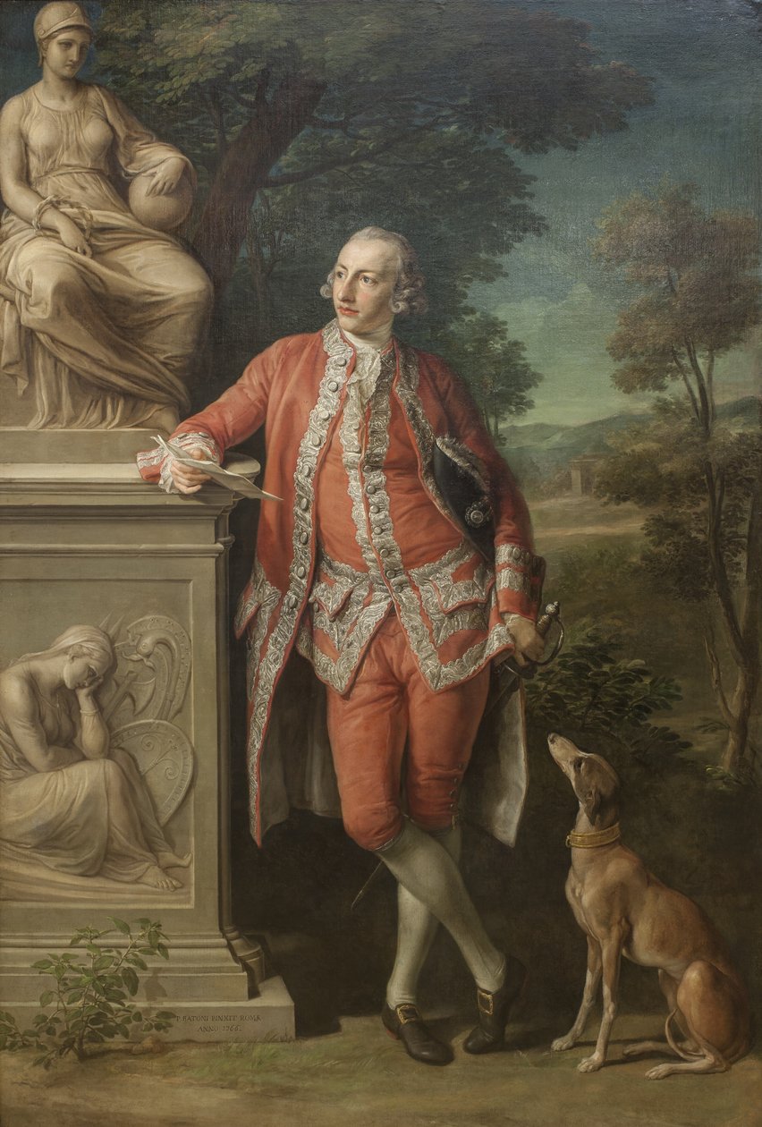 Peter Beckford (1740-1811), grunneier, Dorset. av Pompeo Batoni