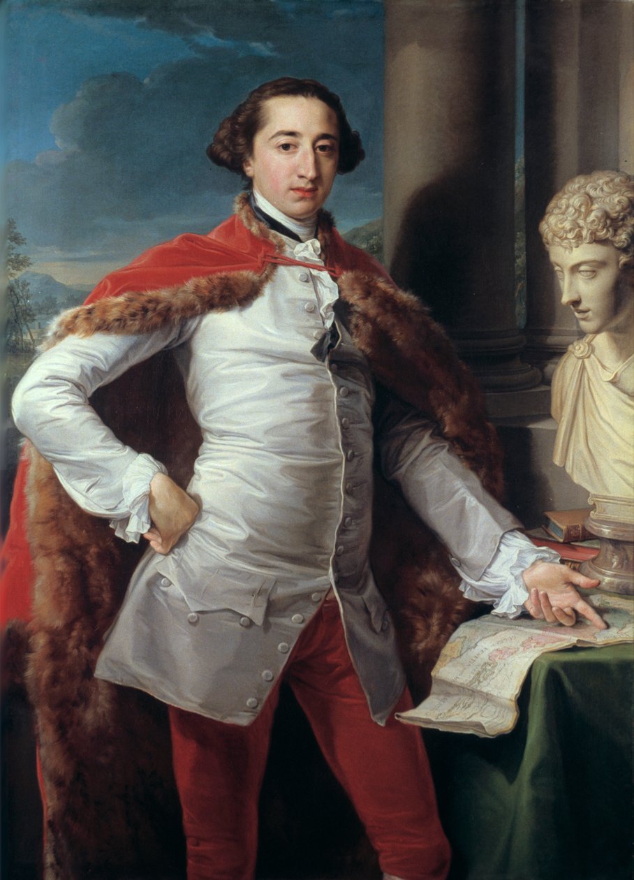 Portrett av Richard Milles, sannsynligvis 1760-tallet av Pompeo Batoni