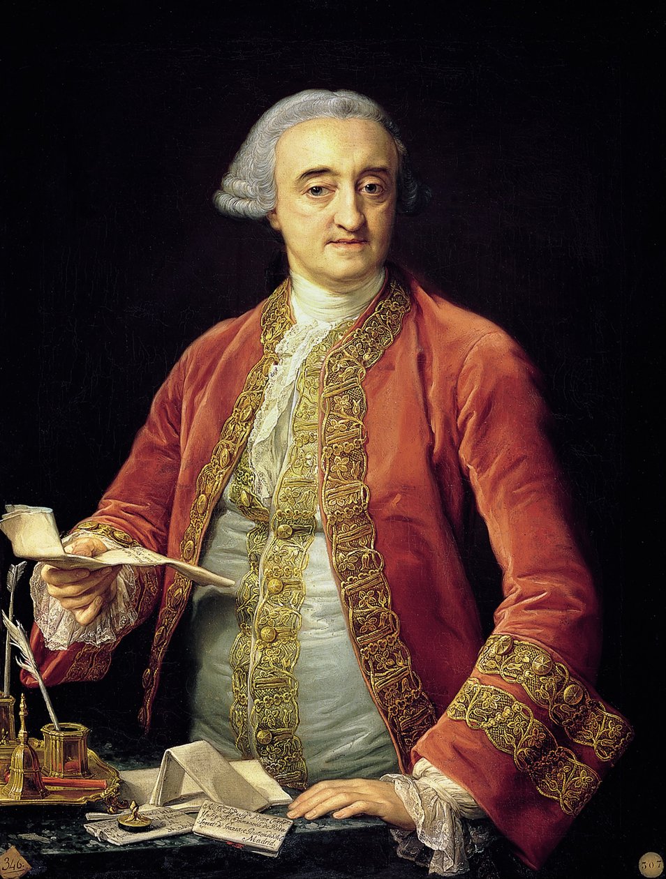 Portrett av D. Manuel de Roda av Pompeo Batoni