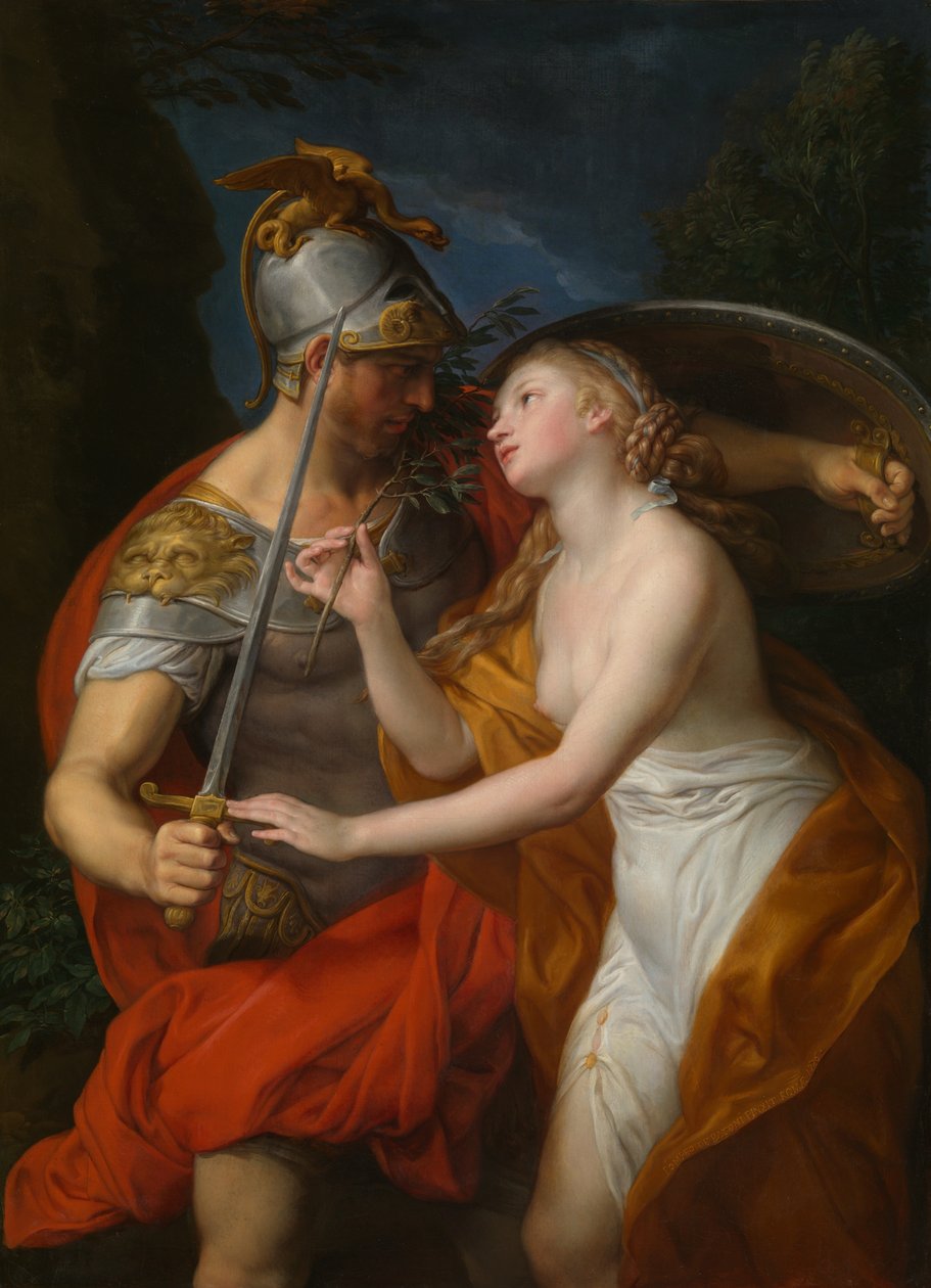 Allegori om fred og krig av Pompeo Girolamo Batoni