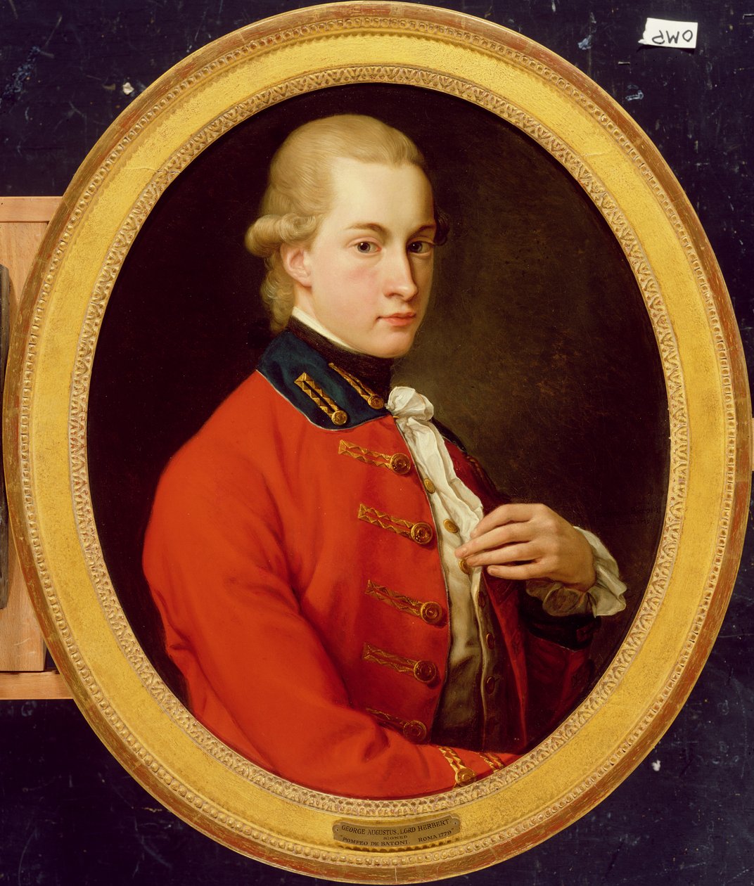Portrett av George Augustus, 1779 av Pompeo Girolamo Batoni