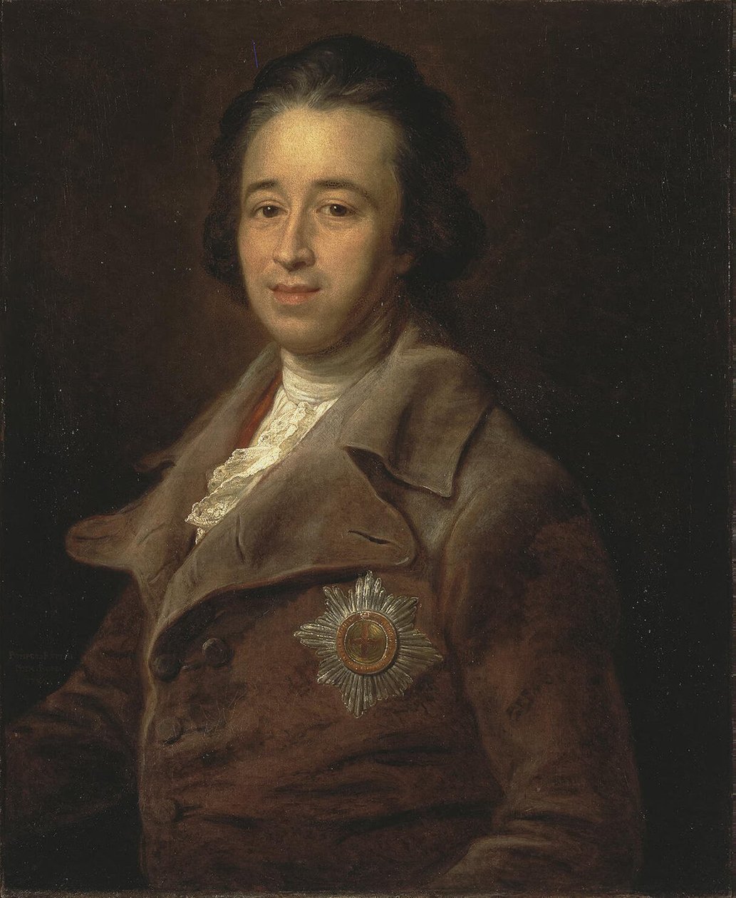 Portrett av prins Alexander Kurakin 1752-1818, 1782 av Pompeo Girolamo Batoni