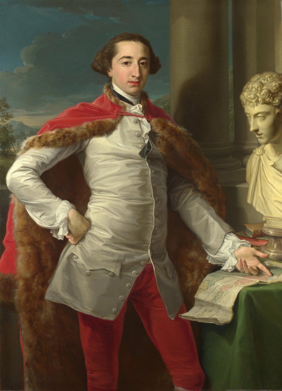 Portrett av Richard Milles fra Nackington, 1760-tallet av Pompeo Girolamo Batoni