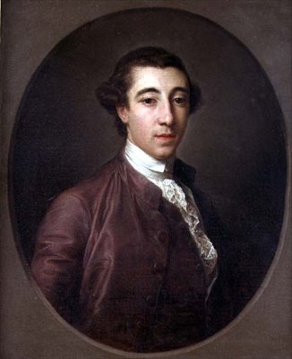 Portrett av en gentleman, muligens pastor John Charles Beckingham av Pompeo Girolamo Batoni