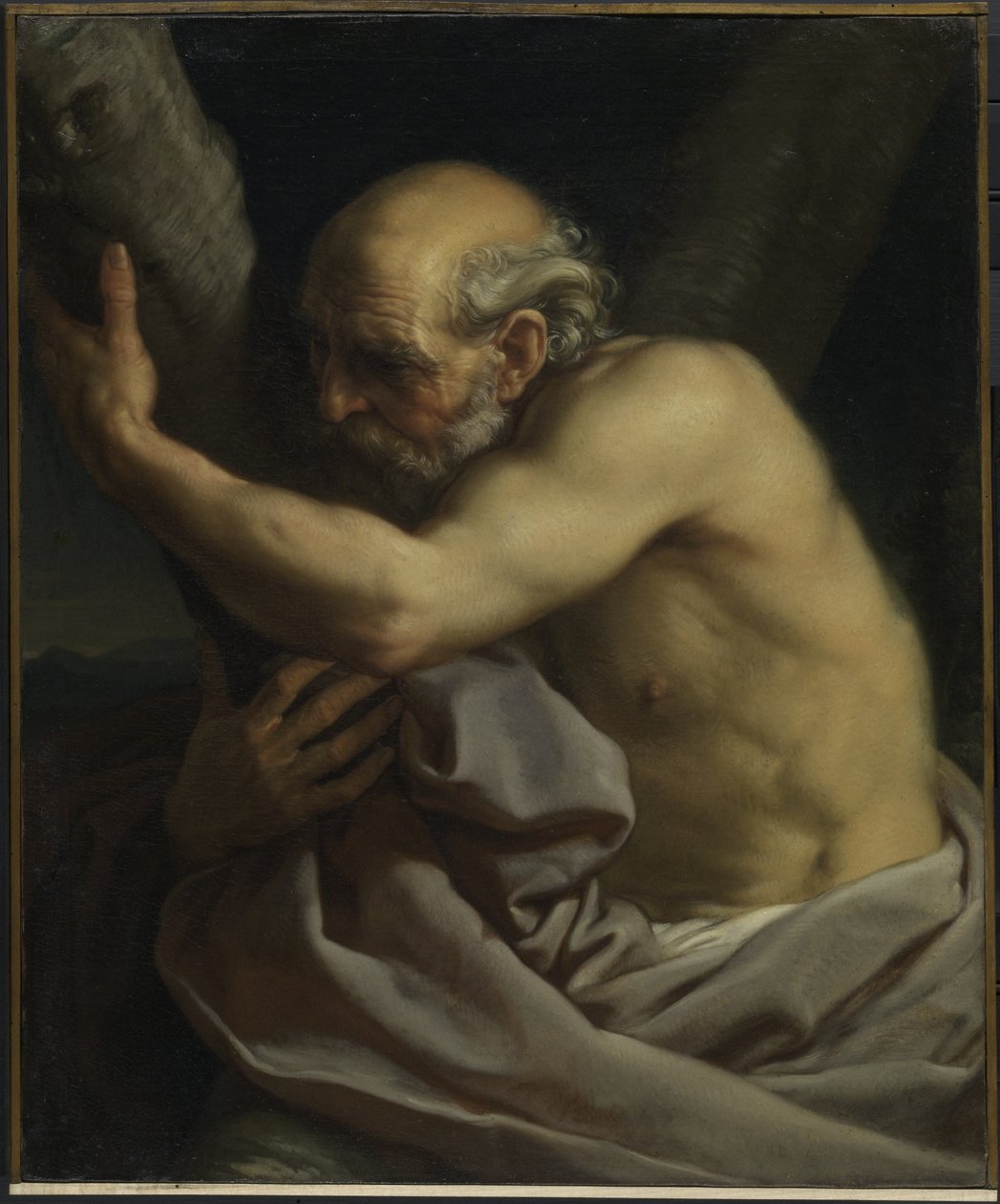 Saint Andrew av Pompeo Girolamo Batoni