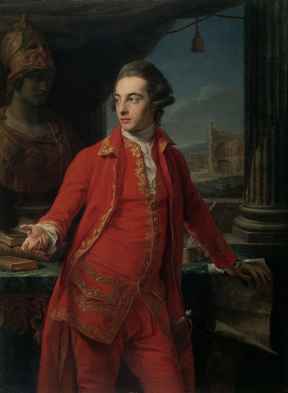 Sir Gregory Page-Turner av Pompeo Girolamo Batoni