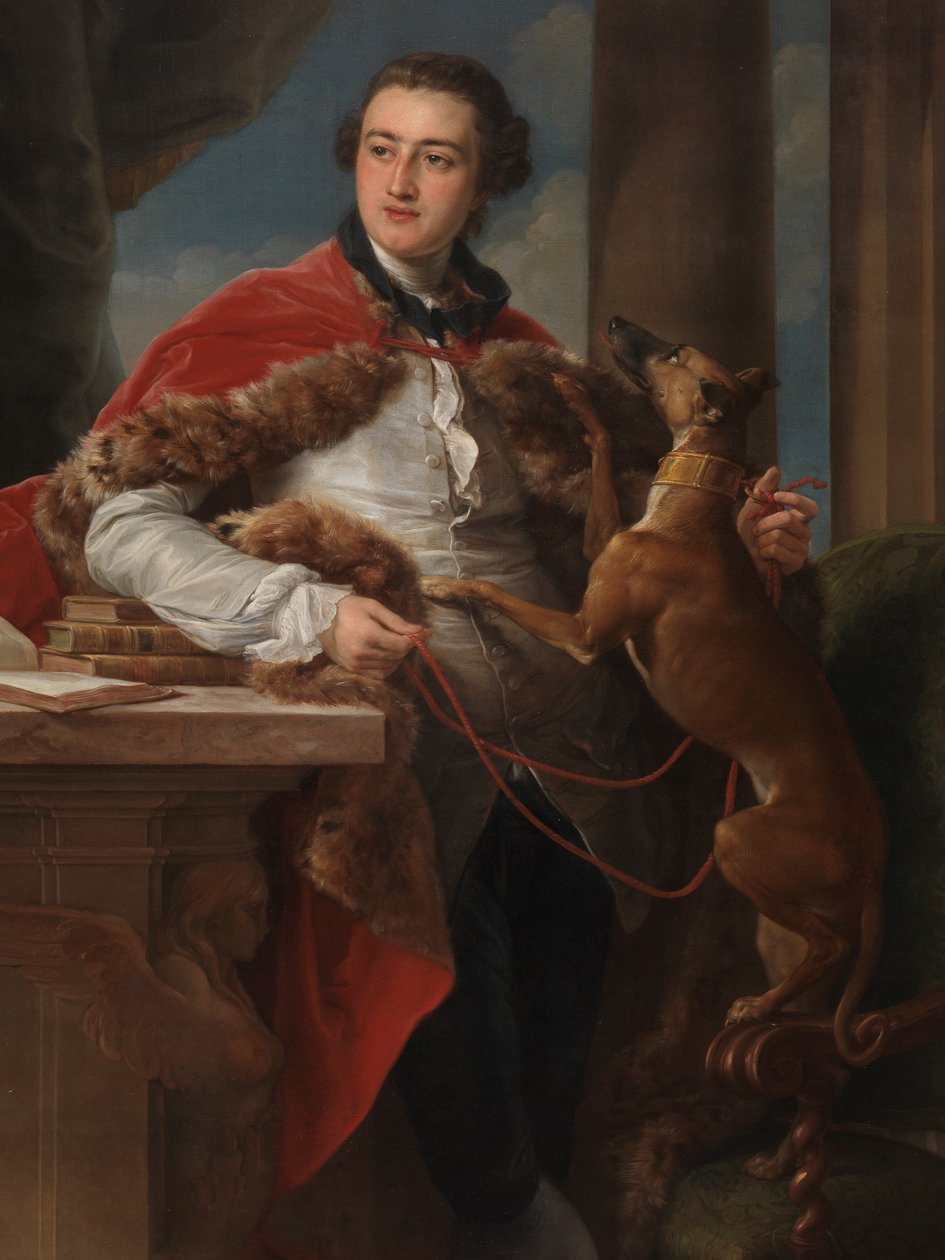 Den syvende jarlen av Northampton, før 1787 av Pompeo Girolamo Batoni