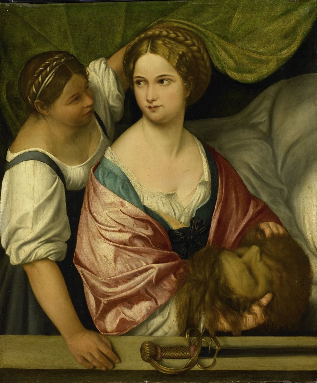 Judith med sjefen for Holofernes av Pordenone (circle of)