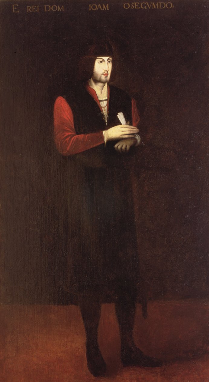Portrett av Juan II av Portugal (1455-1495) av Portuguese School