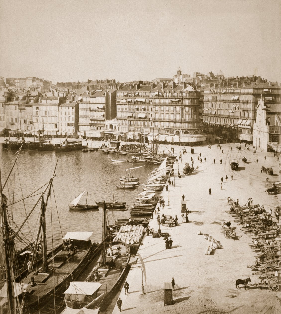 Marseille, 20. oktober 1887 av Portuguese Photographer
