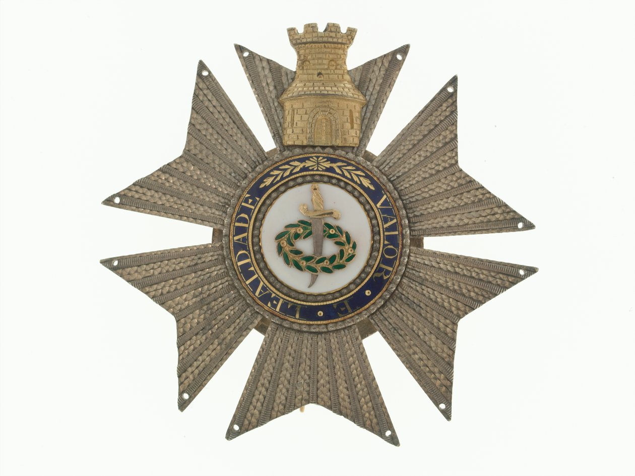 Merke, tårnets og sverdets orden, Portugal, general Sir Galbraith Lowry Cole av Portuguese School