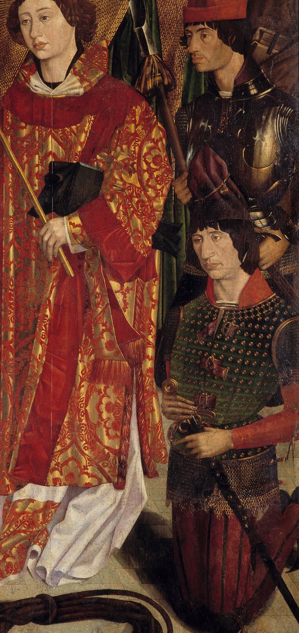 Saint Vincent, skytshelgen for Lisboa og Henri the Navigator (1394-1460), grunnlegger av en navigatørskole Detail. Maleri av portugisisk skole fra 1500-tallet. Nasjonalmuseet for antikk kunst, Lisboa. Lisboas museum for antikkens kunst av Portuguese School