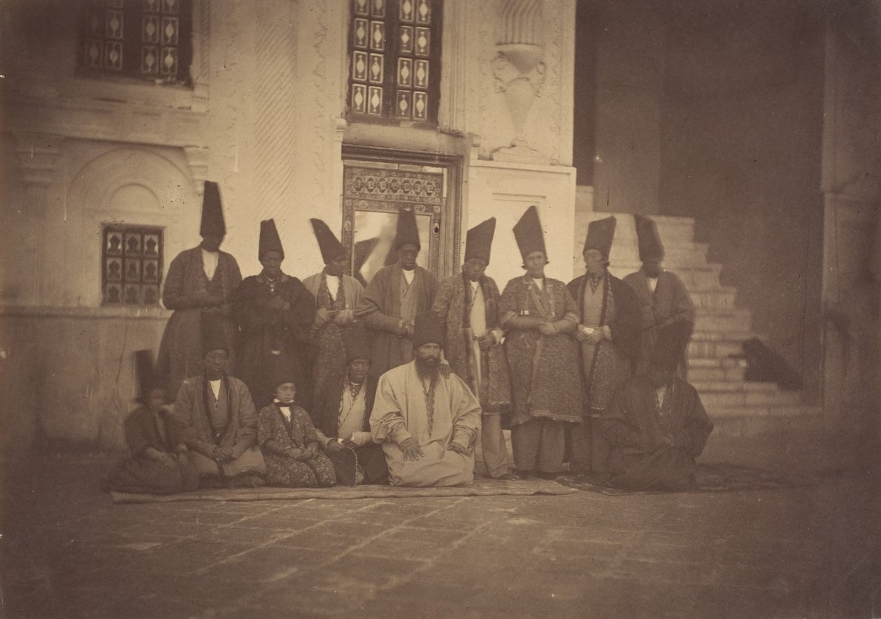 [I moskeen til DameganThe Eunuchs], 1850-tallet. av Possibly by Luigi Pesce.