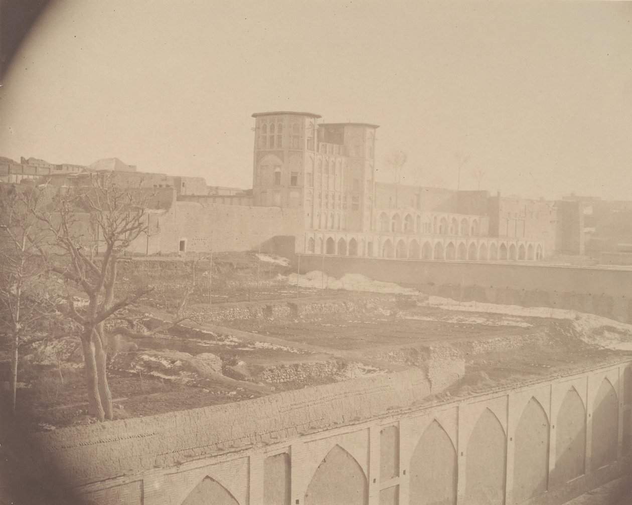 [Utsikt over Kermanshah, Kurdistans hovedstad], 1840-60-tallet. av Possibly by Luigi Pesce.