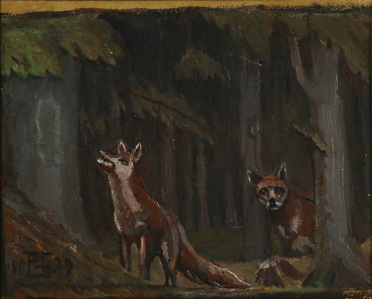 Rev i skogen av Poul Simon Christiansen