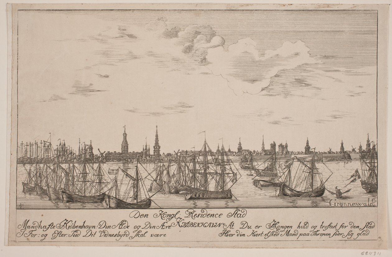 København sett fra innsjøen av Poul Isac Grønvold