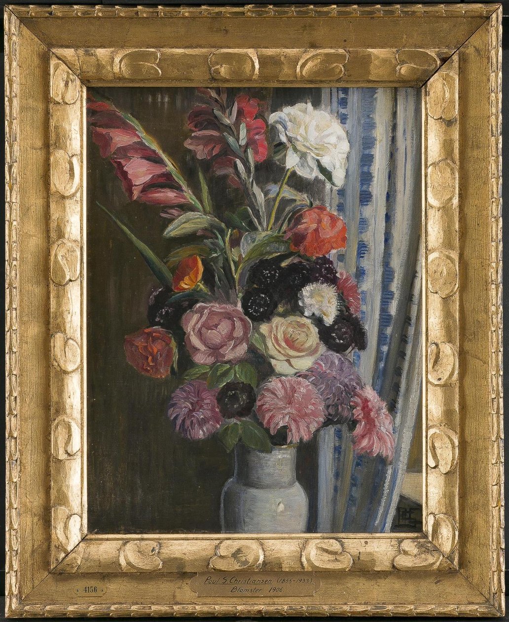Blomsterbilde av Poul S. Christiansen