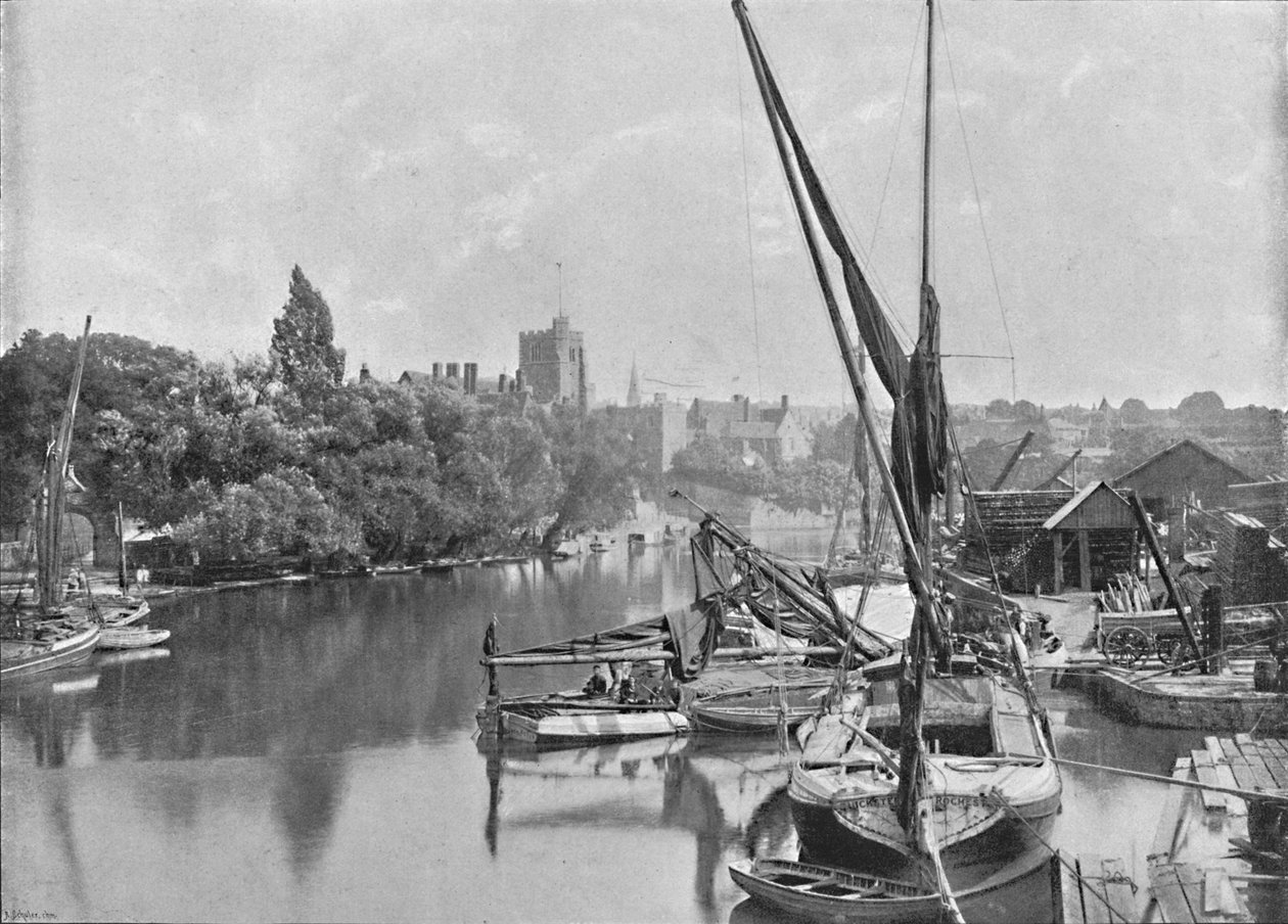 Maidstone, c1896 av Poulton and Co