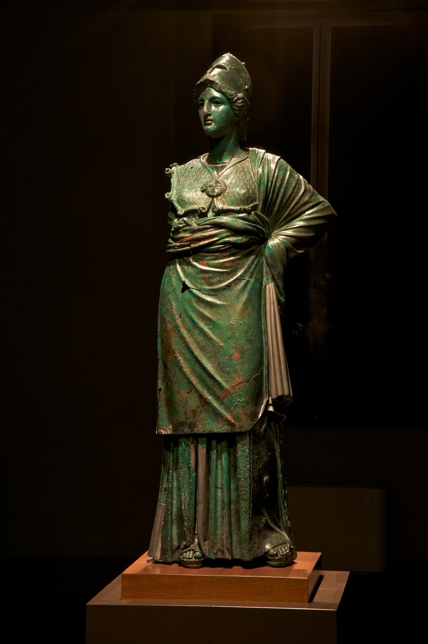 Minerva av Arezzo (bronse) av Praxiteles