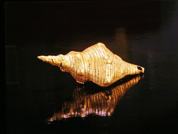 Muisca skall (gull) av Pre Columbian Pre Columbian