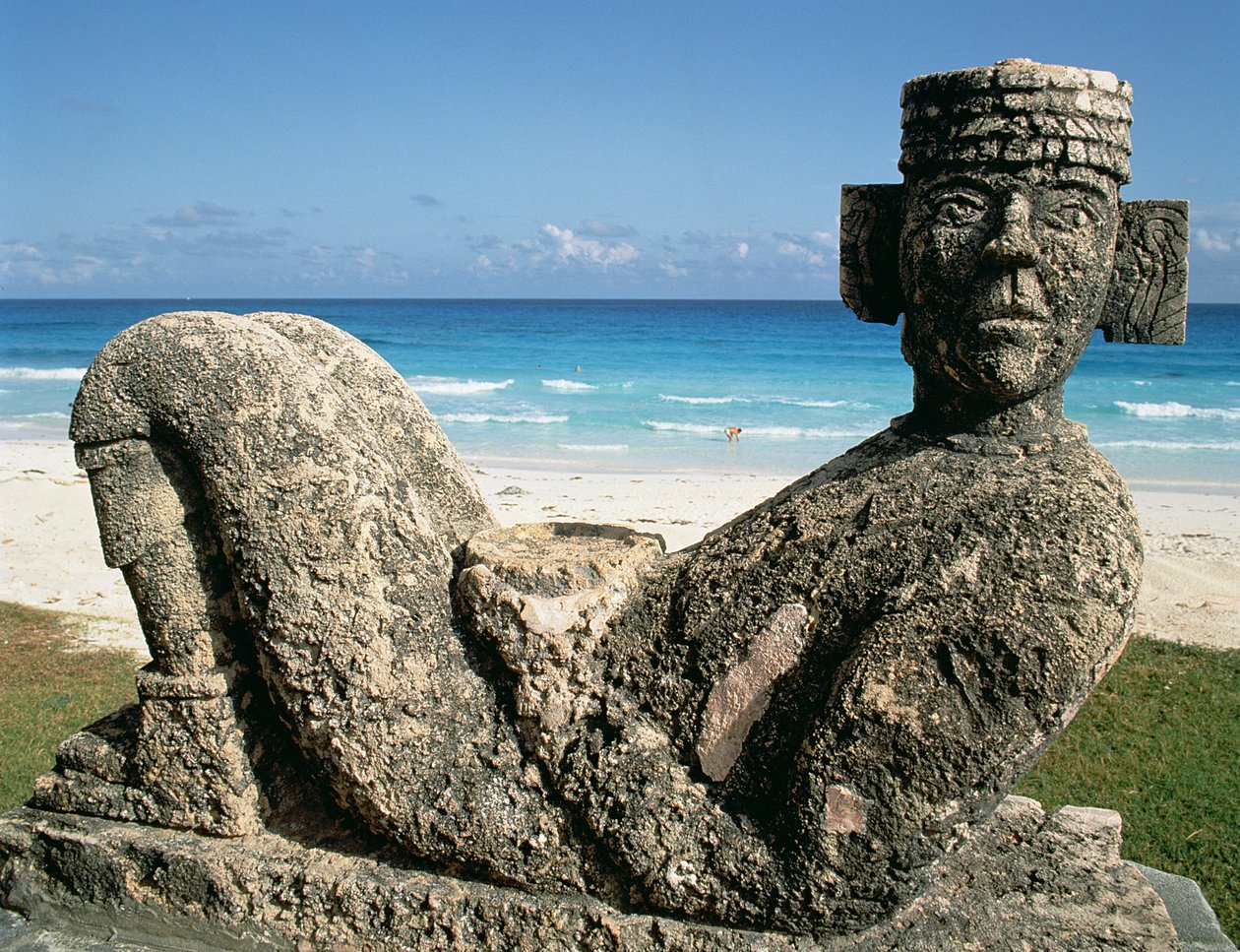 Chacmool av Pre Columbian