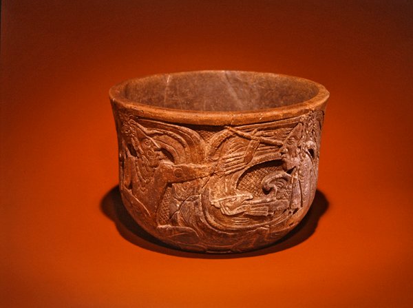 Skål, Maya-kultur (keramikk) av Pre Columbian Pre Columbian