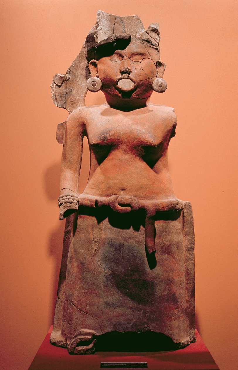 Fruktbarhetsgudinnen, Huastecan (keramikk) av Pre Columbian