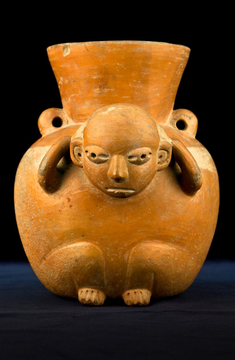 Bærevase / Prekolumbiansk kunst (terrakotta) av Precolombian Precolombian