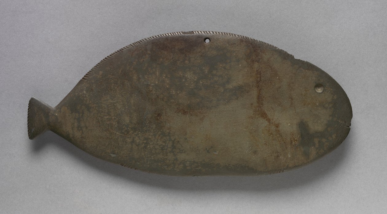 Palett i form av en fisk, ca. 3500-2950 f.Kr. (graywacke) av Predynastic Period Egyptian