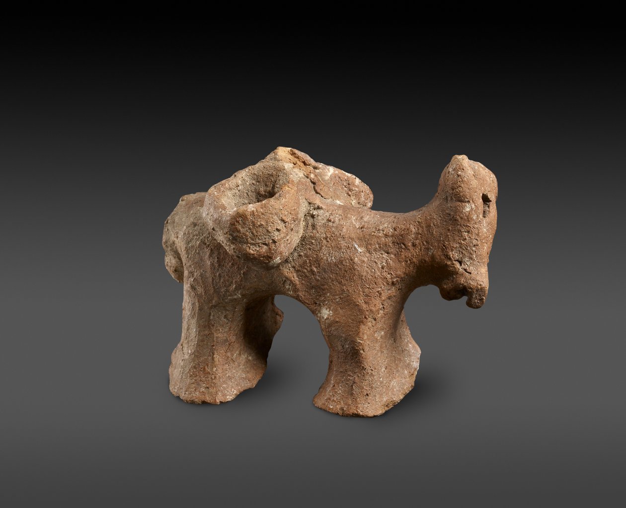Forhistorisk modell av et esel med Vesker, Kypros (terrakotta) av Prehistoric