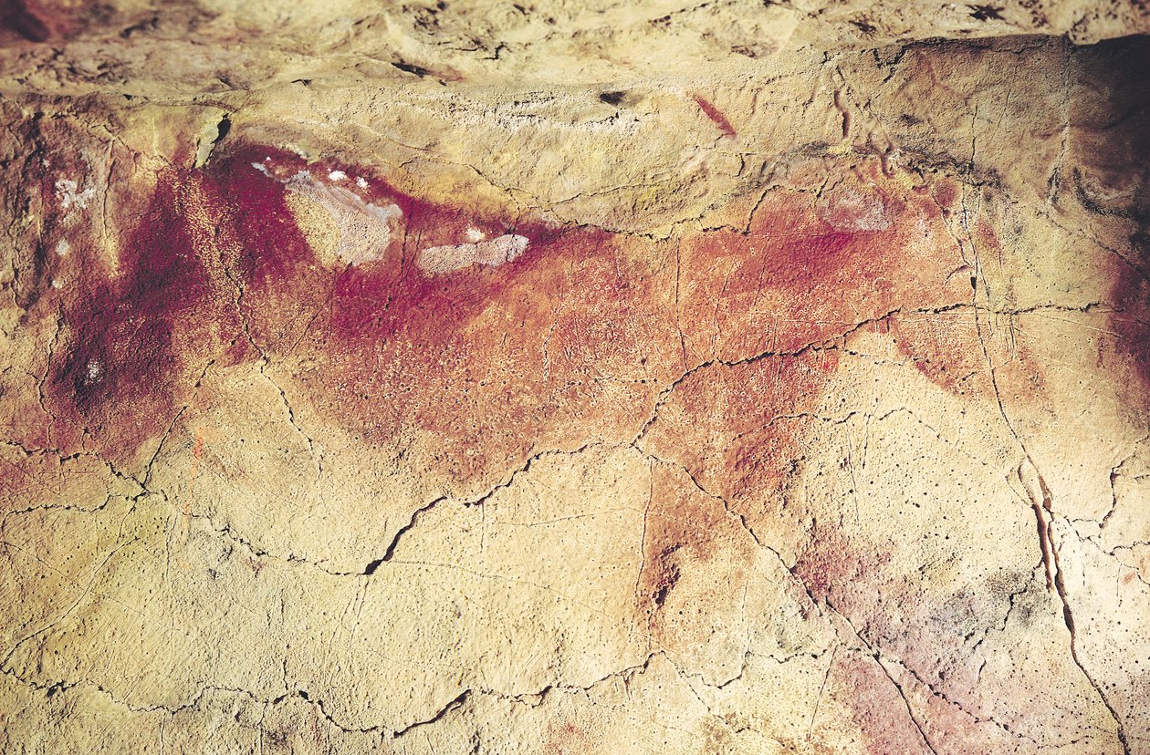 Representasjon av et dyr, ca. 15000 f.Kr. (hulemaleri) av Prehistoric
