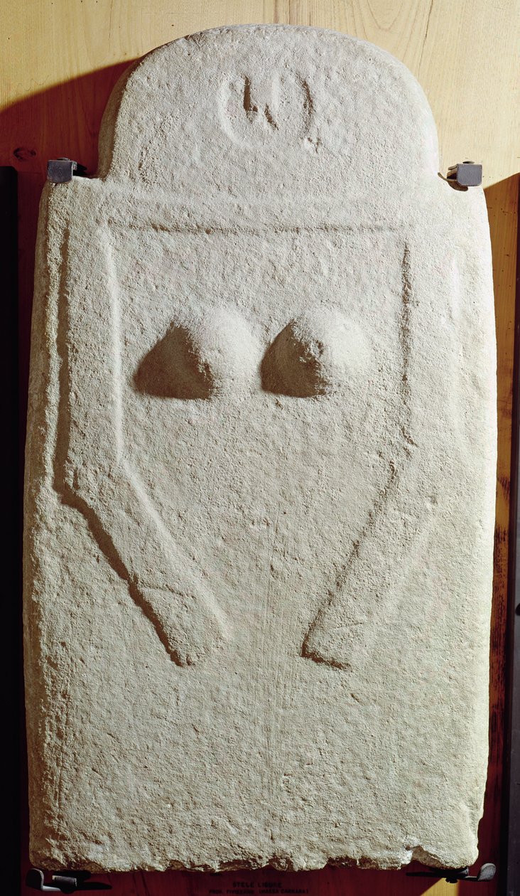 Statue Menhir, ca. 1800-750 f.Kr av Prehistoric