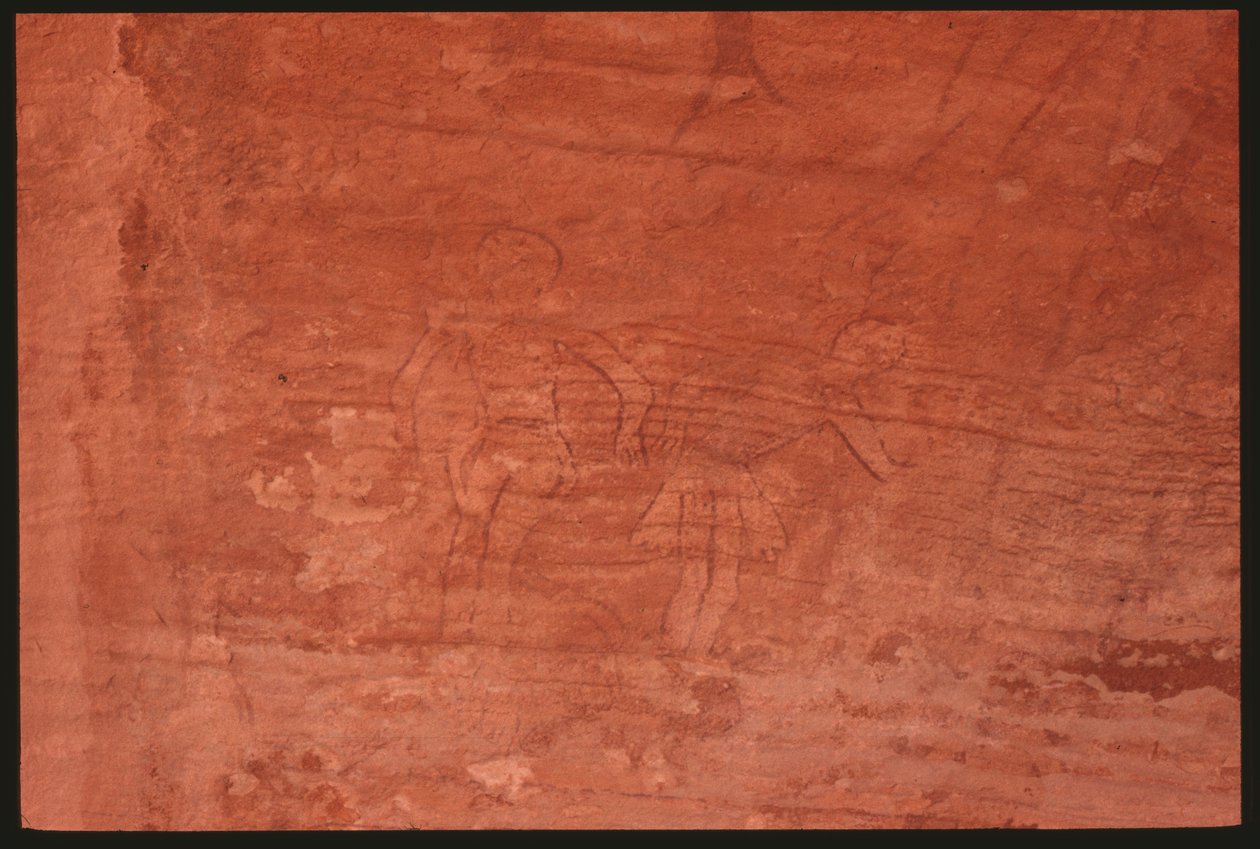 Menneskefigurer (fjellmaleri) av Prehistoric