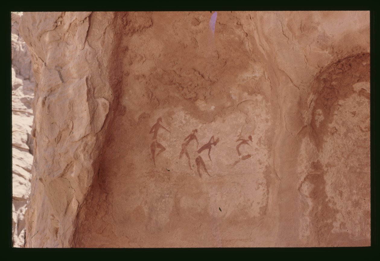 Menneskefigurer (fjellmaleri) av Prehistoric